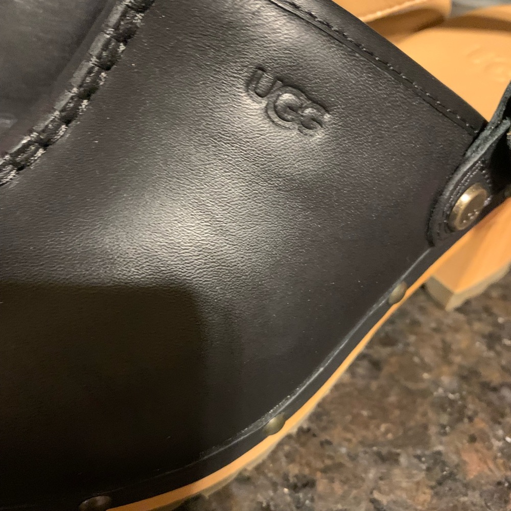New without tags Ugg leather mules